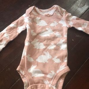 carters newborn long sleeve onesie